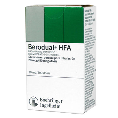 BERODUAL HFA INH 10 ML X 200 DSS