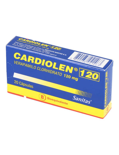 Cardiolen 120Mg X 20 Capsulas - Sanitas