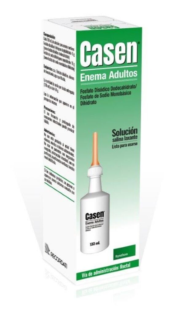 Imagen del producto Casen Enema Adulto 133 mL de SYNTHON