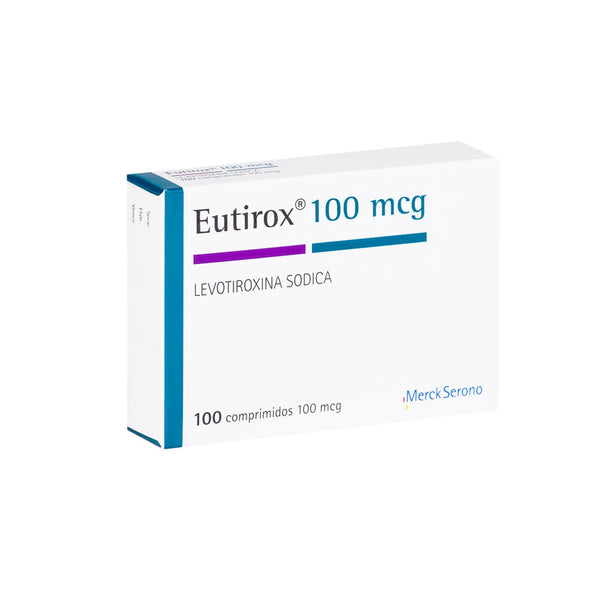 Eutirox 100mcg x 100 Comprimidos
