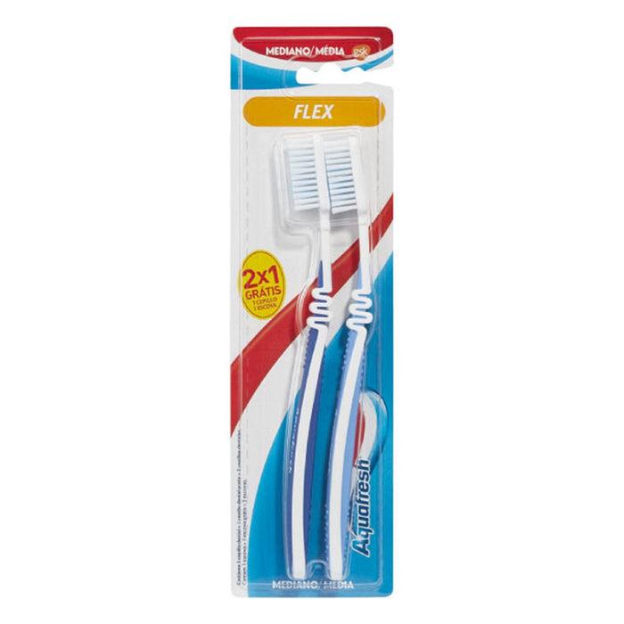 Imagen del producto Cepillo Aquafresh Flex Mediano x2