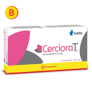 Imagen del producto Cerciorat 1.5 mg x1 comp. de EXELTIS