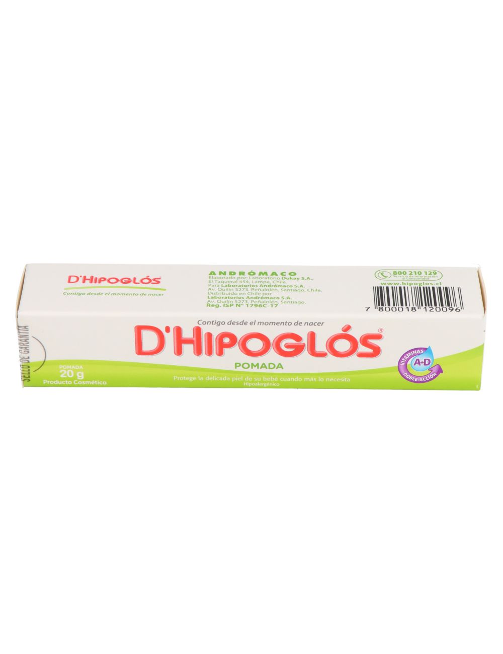 D Hipoglos Pomada Topica 20Gr - Andromaco