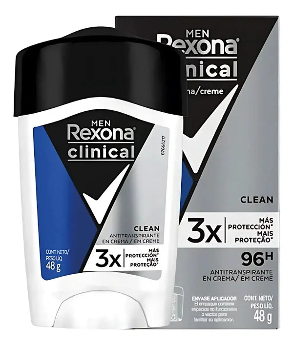 Rexona Clinical Men Clean Crema 48gr