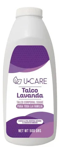 U Care Talco Corporal Lavanda 500gr