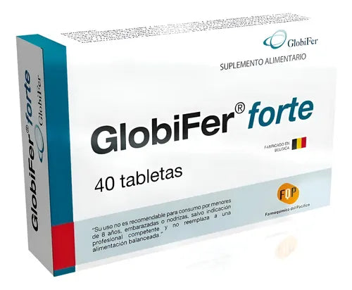 Globifer Forte Plus x 40 Comprimidos - FQP - Farmacias San Martín