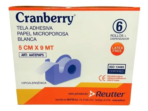 Tela de Papel 5 cm x 9.1 Mt Micropore
