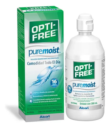 Imagen del producto Opti Free Pure Moist Solucion Multiproposito 355 mL de ALCON