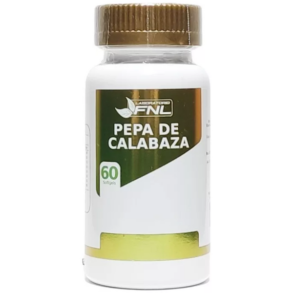 Pepa de Calabaza x 60 Capsulas Blandas