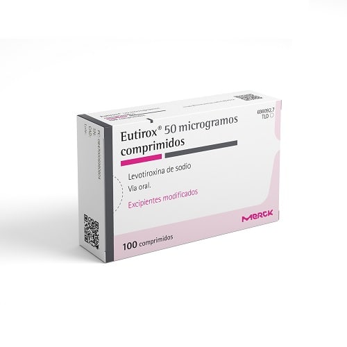 Eutirox 50mcg x 100 Comprimidos - MERCK - Farmacias San Martín