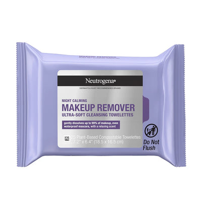 NEUTROGENA TOALLAS DESMAQUILLANTES NOCHE CALMANTES X 25UN