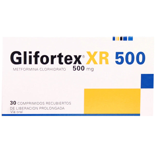 Glifortex Xr 500 mg x 30 Comp