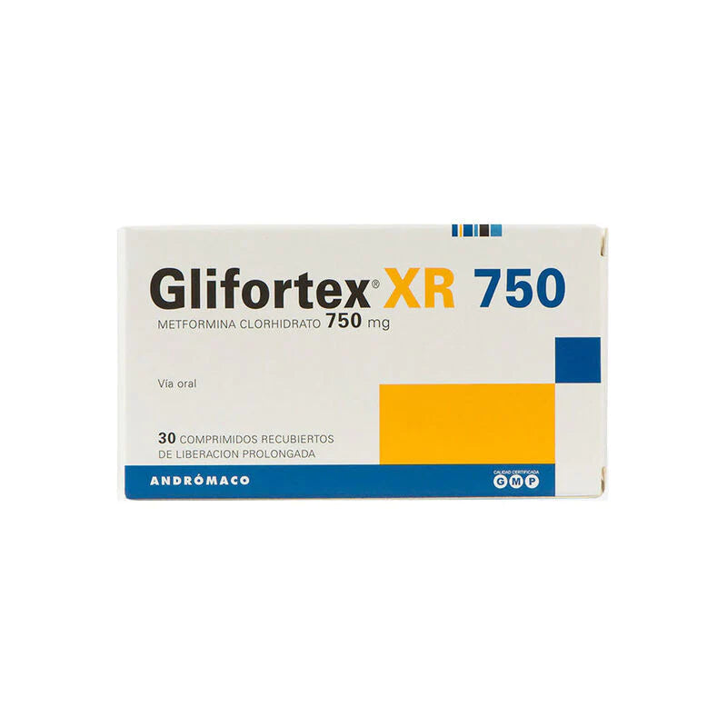 Glifortex Xr 750mg x 30 - MEGALABS - Farmacias San Martín