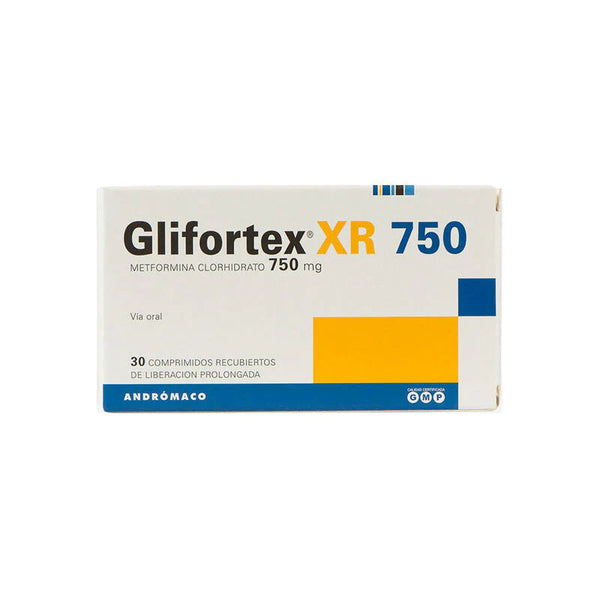 Glifortex Xr 750mg x 30
