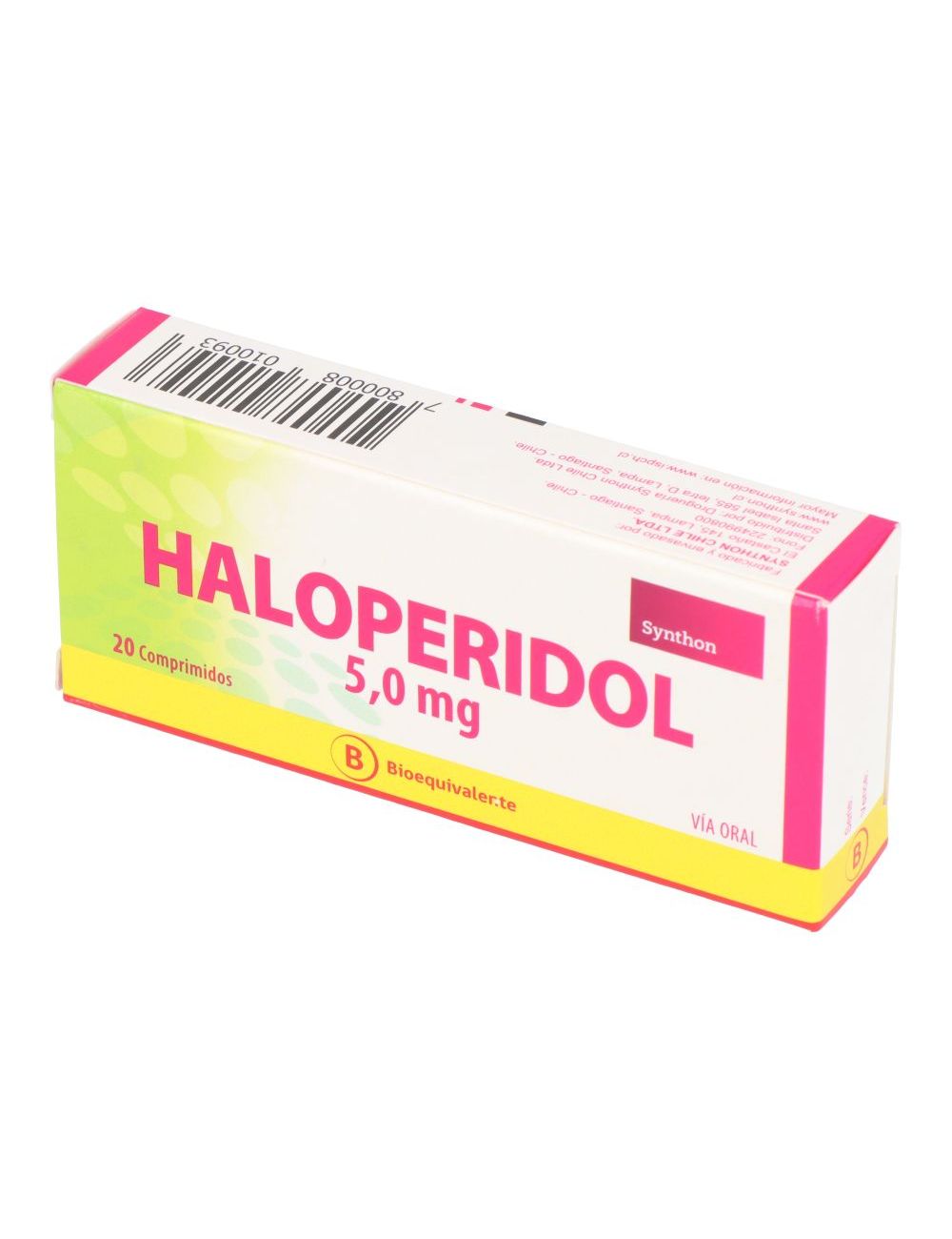 Haloperidol 5Mg X 20 Comprimidos - Synthon