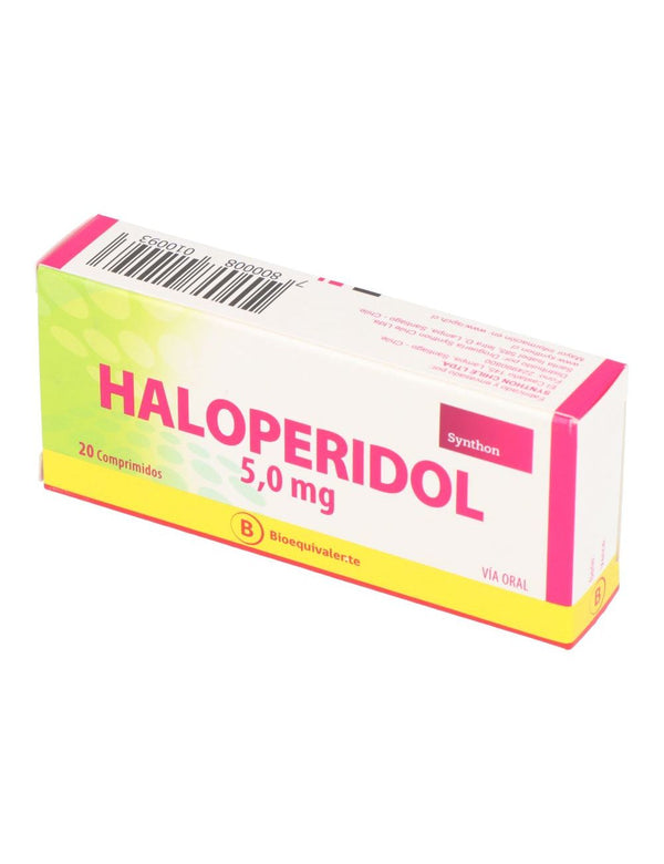 Haloperidol 5mg x 20 Comprimidos