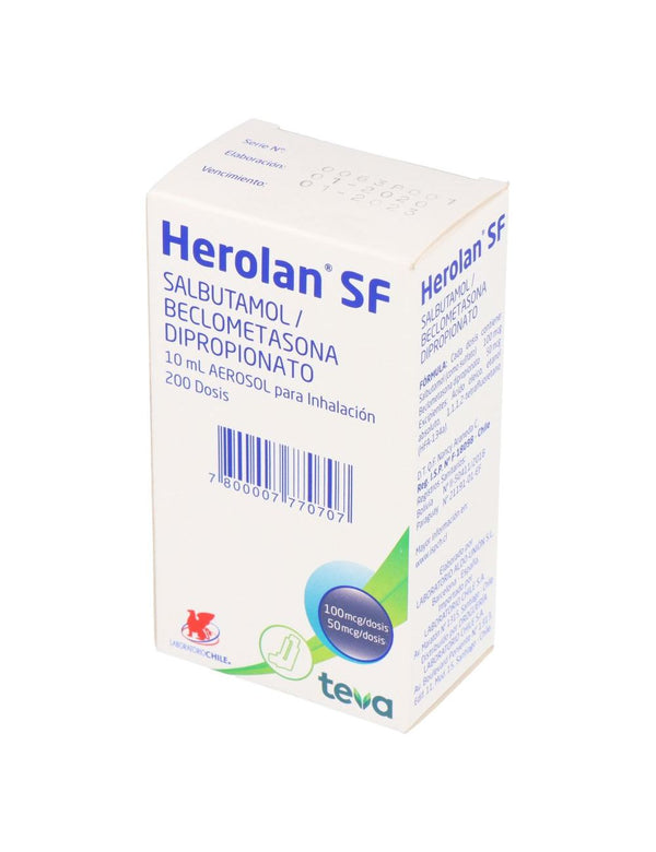 Herolan Sf 100mcg / 50mcg x 200 Dosis