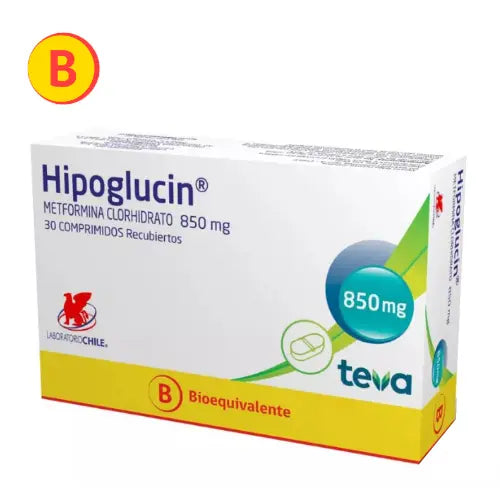 Hipoglucin Com 850 mg x 30