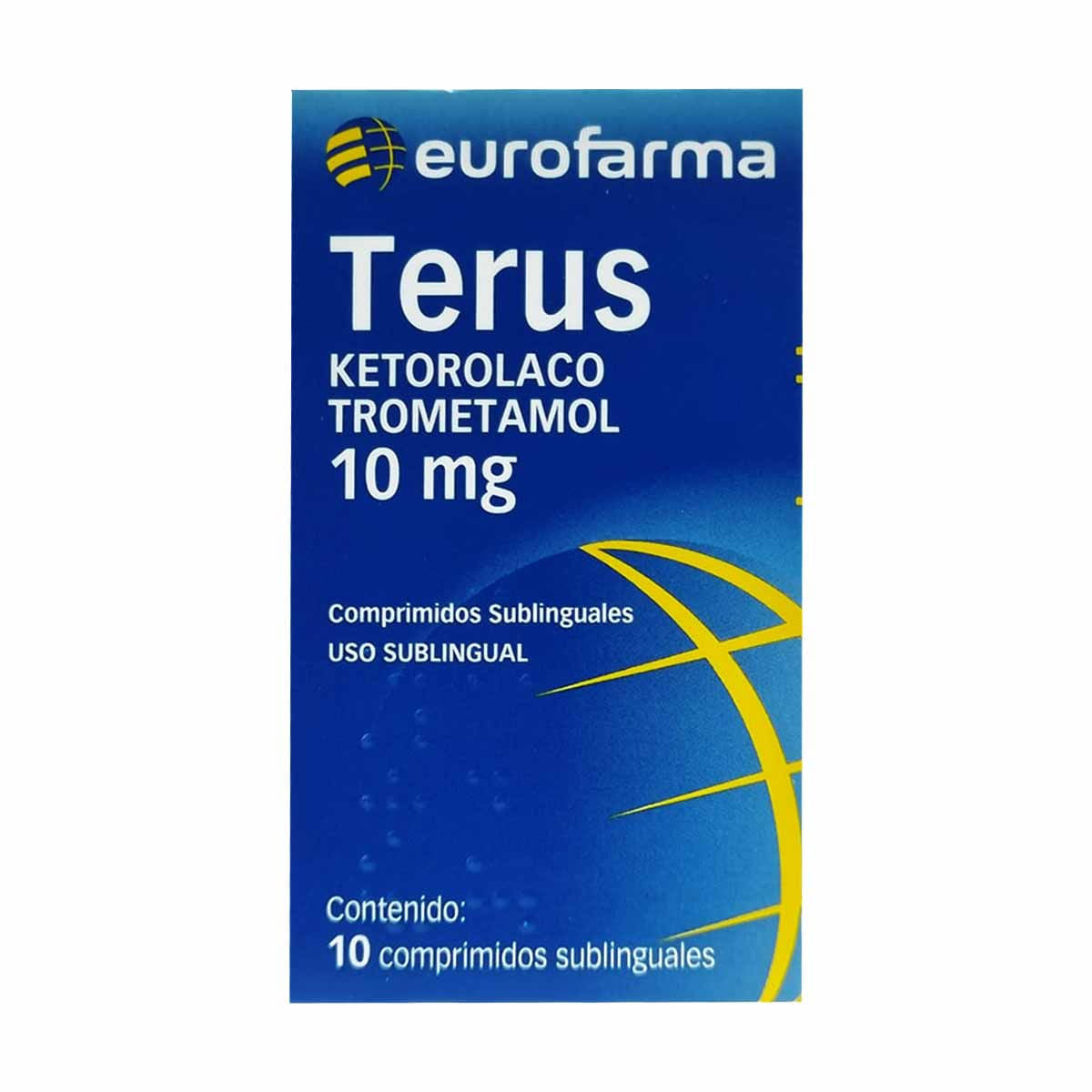 Terus 10mg X 10 Comprimidos Sublinguales - Farmacias San Martín