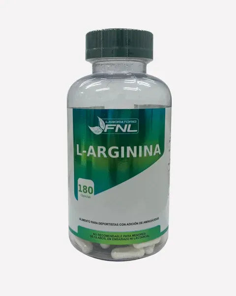 L-arginina 1500mg x 180 Capsulas