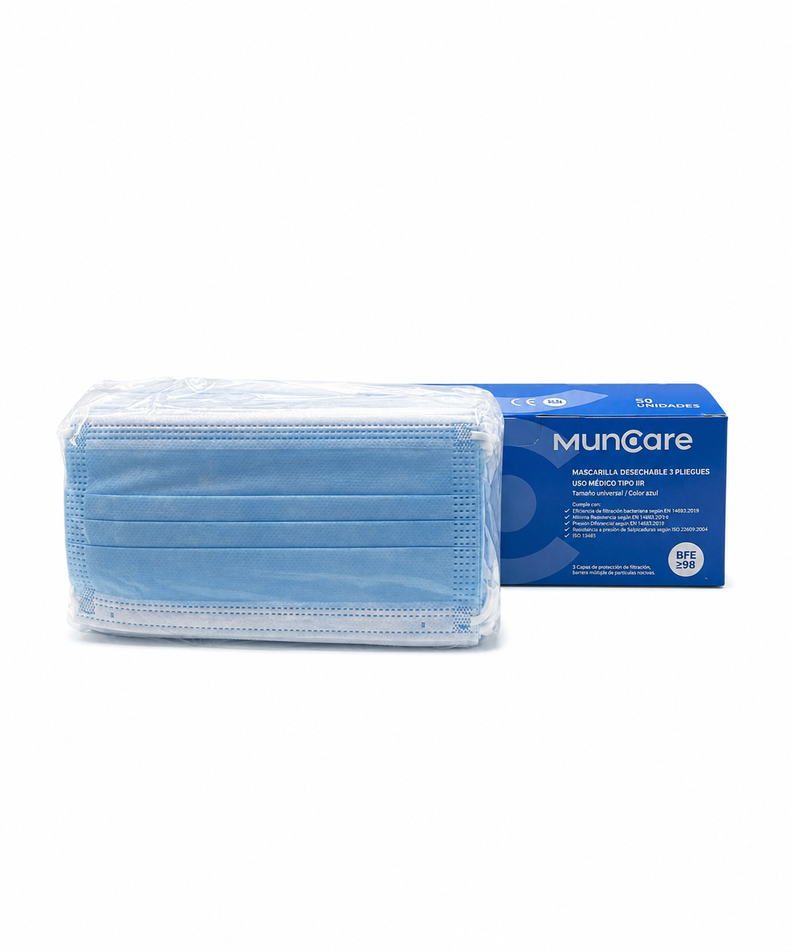 Imagen del producto Mascarilla Tres Pliegues 50und de GREEN WAY