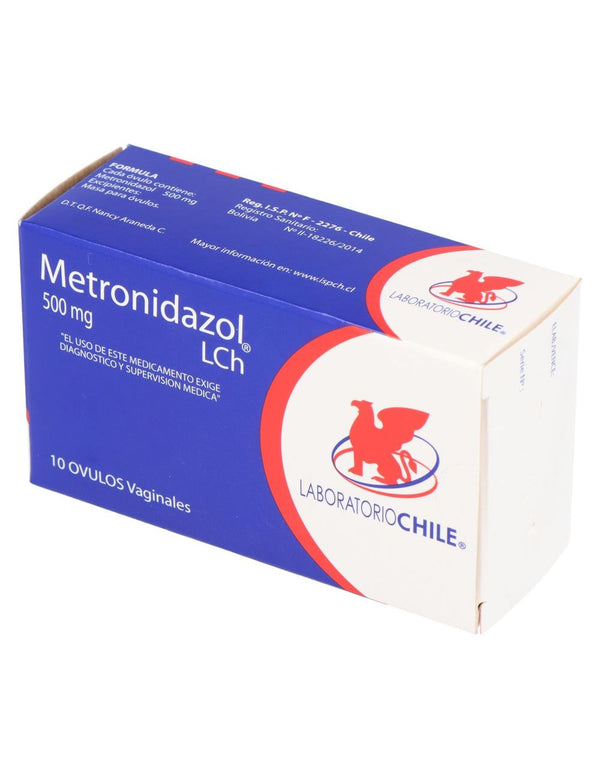 Metronidazol 500mg x 10 Ovulos