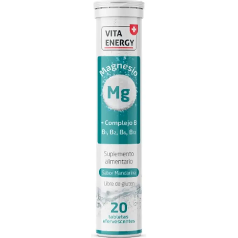 Magnesio + Complejob x 20 Comprimidos Efervescentes - VITAENERGY - Farmacias San Martín