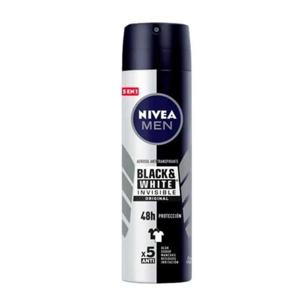 Nivea Men Antitranspirante Black & White Spray 150ml