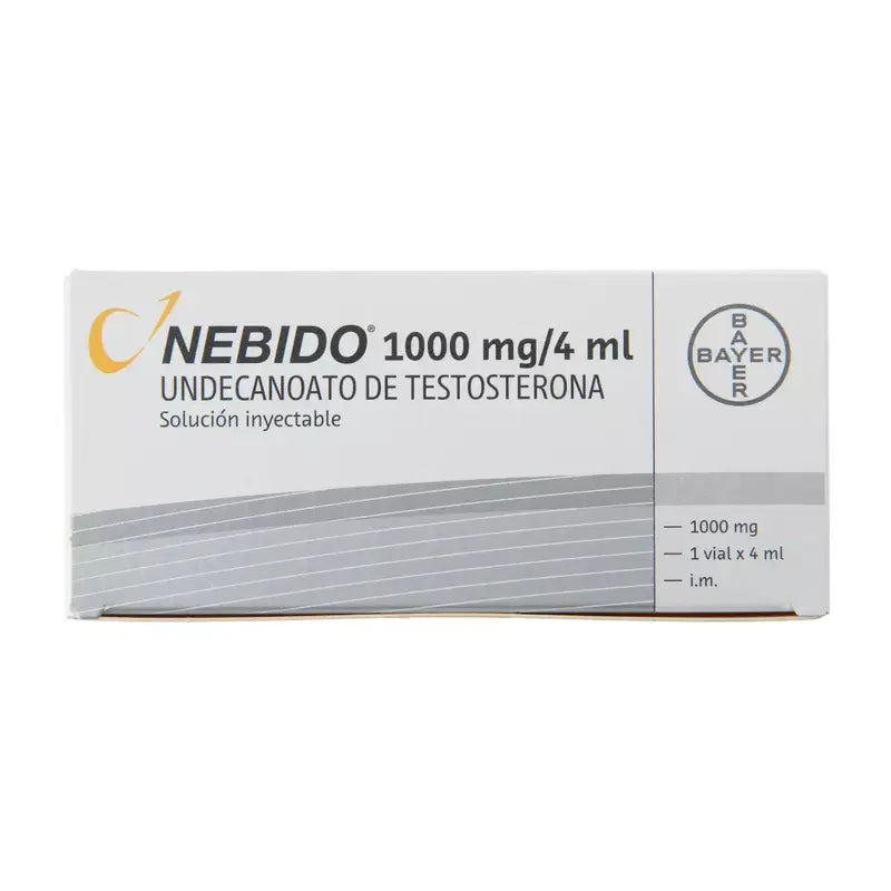 Imagen del producto Nebido 1000 mg/4 mL Inyectable de GRUNENTHAL