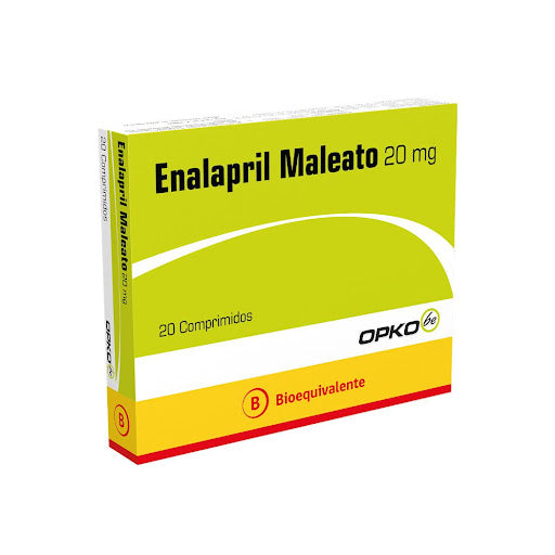 Enalapril 20mg x 20 Comprimidos - OPKO - Farmacias San Martín