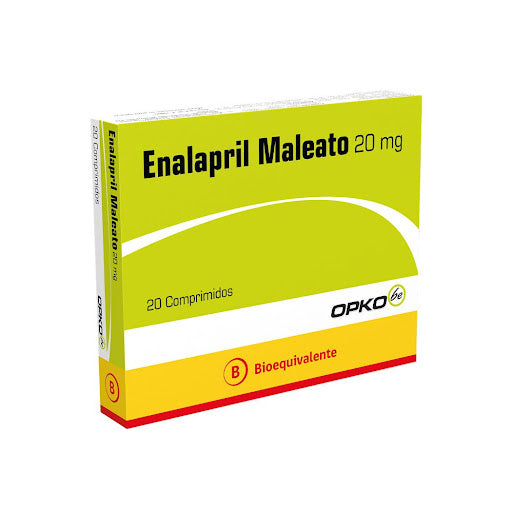 ENALAPRIL 20MG X 20 COMPRIMIDOS
