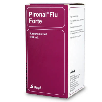 PIRONAL FLU FTE 200MG/5ML X 100 ML