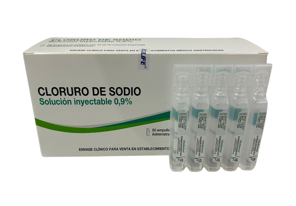 Imagen del producto Suero Fisiologico 0.9% 10 mL de VITAFARMA