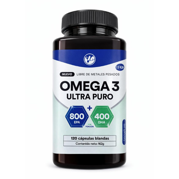 Omega 3 800/400 Ultra Puro x 120 Capsulas