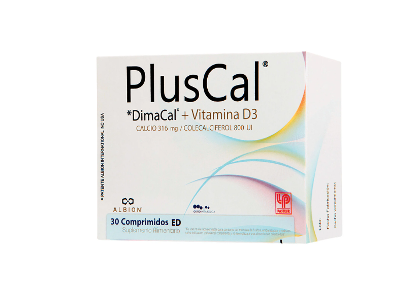 Pluscal x 30 Comprimidos - PASTEUR - Farmacias San Martín