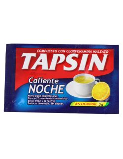 Tapsin Caliente Noche Sbr X 5 Gr - Farmacia