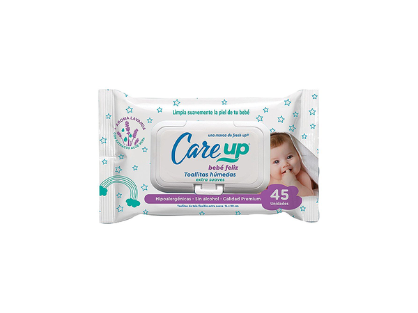 Care Up Toallitas Humedas Extra Suaves x 45