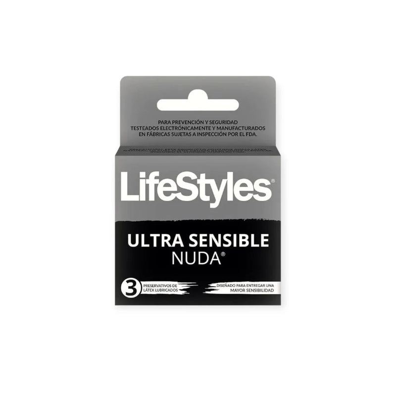 ULTRA SENSIBLE NUDA X 3 PRESERVATIVOS