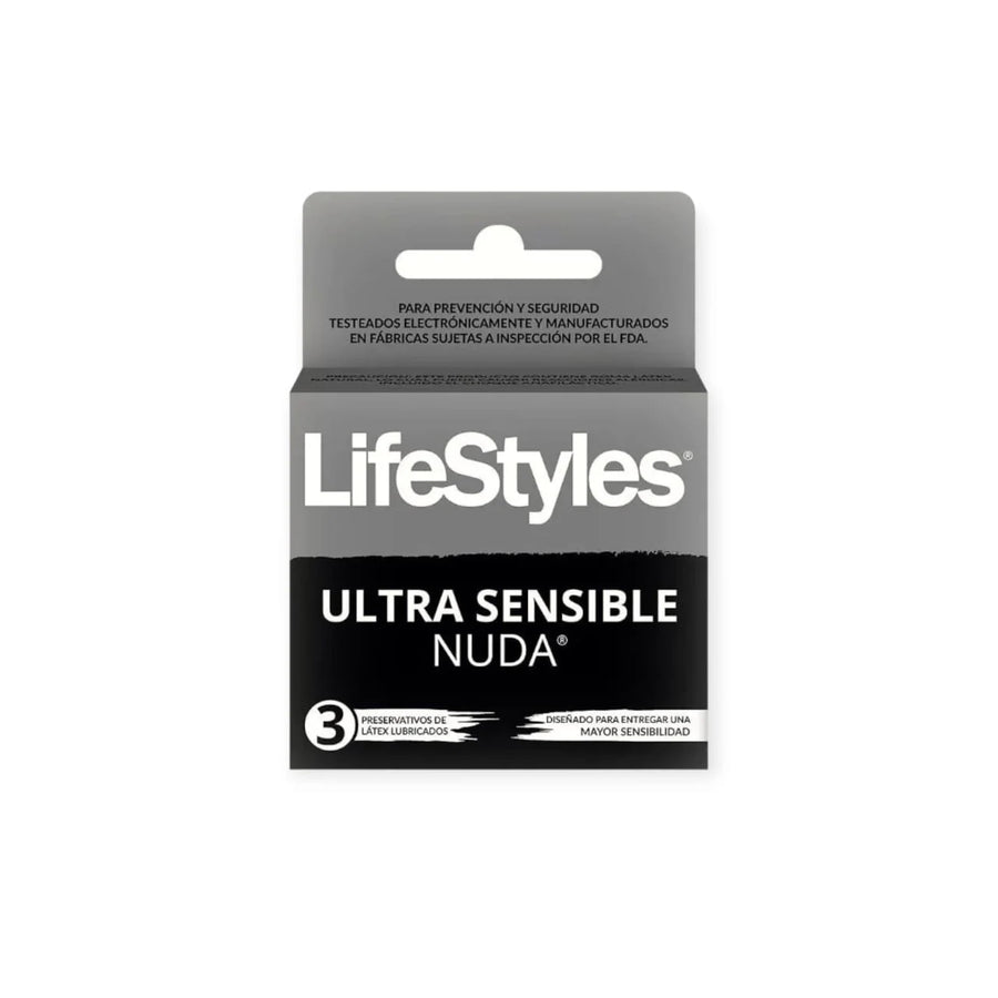 ULTRA SENSIBLE NUDA X 3 PRESERVATIVOS