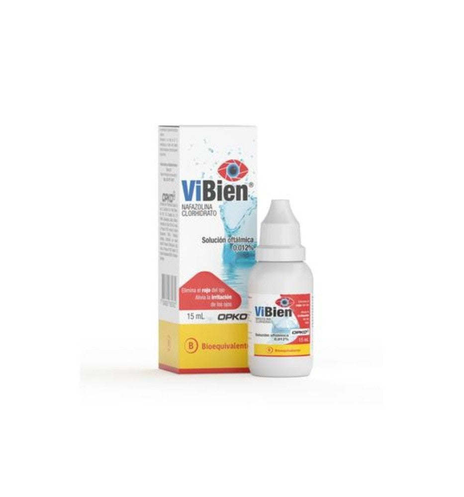 Vibien 0.012% Sol. Oftalmico 15ml (nafazolina) - OPKO - Farmacias San Martín