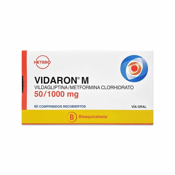 Imagen del producto Vidaron M 50/1000 mg x60 comp. recub. de HETERO