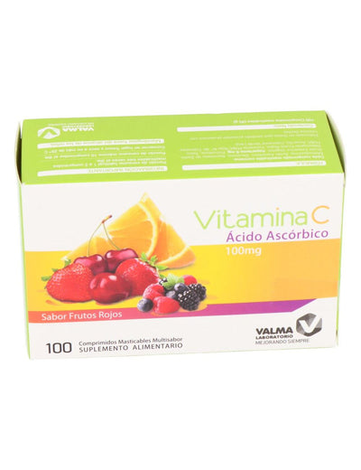 Vitamina C Com 100 Mg X 100 Valma - Farmacia