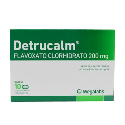 DETRUCALM COM 200 MG X 10