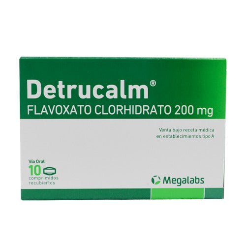 DETRUCALM COM 200 MG X 10