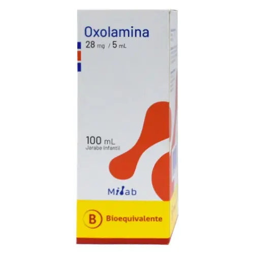 Oxolamina 28mg/5ml Jarabe 100ml