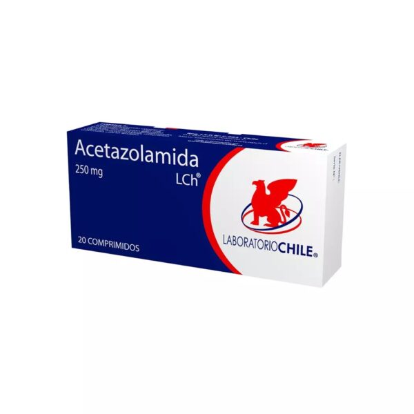 Acetazolamida 250mg x 20 Comprimidos