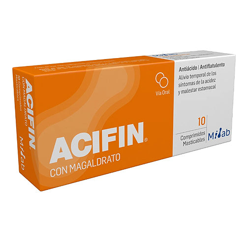 Acifin Com Mast x 10 - ABBOTT - Farmacias San Martín