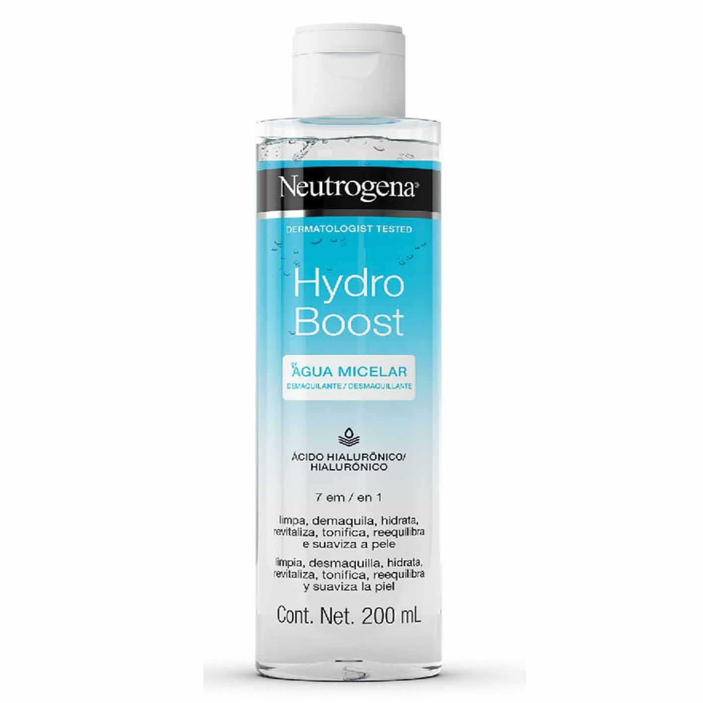 Neutrogena Agua Micelar Hydro Boost 200ml - NEUTROGENA - Farmacias San Martín