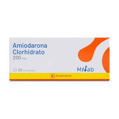 AMIODARONA 200MG X 20 COMPRIMIDOS