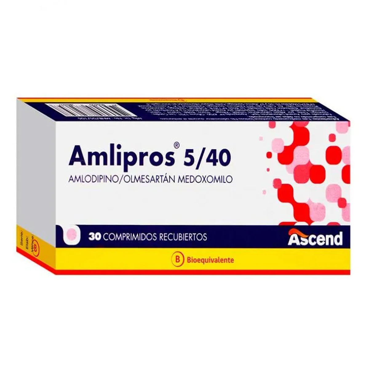 Amlipros 5/40 x 30 - ASCEND - Farmacias San Martín